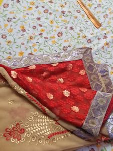 A Georgette Saree