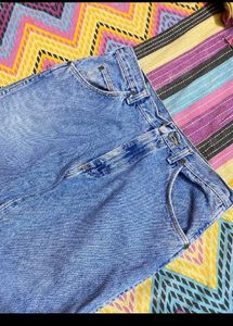 Classic Light Wash Denim Jeans