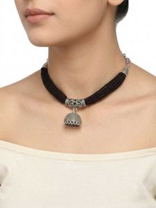 Ethnic Jhumka choker Necklace