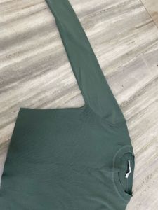 Green Long Sleeve Top
