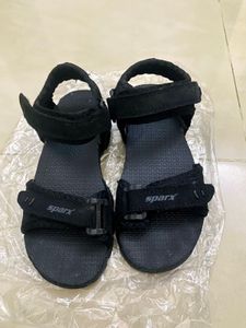 Sparx Black Comfort Sandals (7-8) yrs