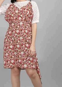 Floral Print Midi Dress