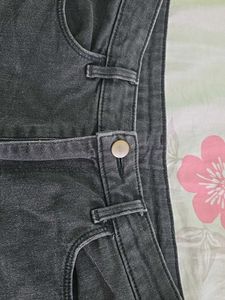 Stylish Grey Denim Shorts