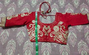 ✨ Red &amp; Green Heavy Embroidered Lehenga ✨