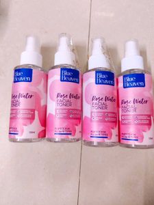 Blue heaven Rose Water Toner Pack of 4