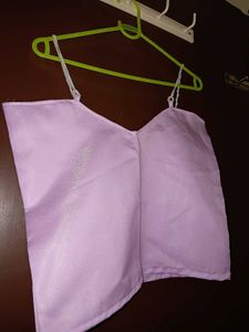 Lavender Crop Top