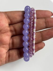 Stackable Beaded Bracelets Set