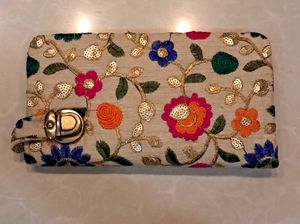 fancy hand purse