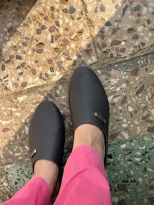 Stylish Dark Grey Slip-On Shoes