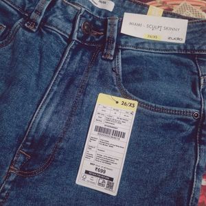 Blue Wash Denim Jeans