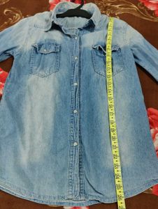 Denim Button-Down Shirt