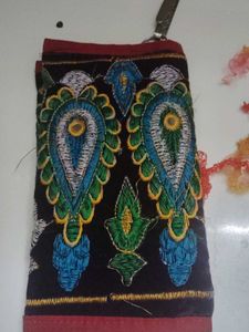 Embroidered Clutch/Pouch