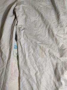 Stylish Grey Snap Button Pants