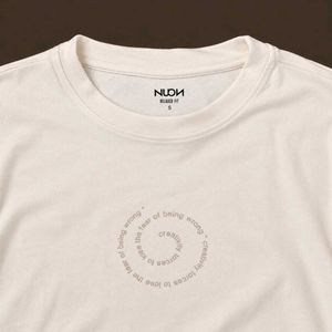 NUON Cream Relaxed Fit Tee S