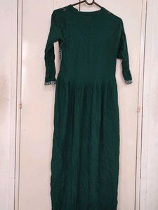 Beautiful Green Embellished Kurta