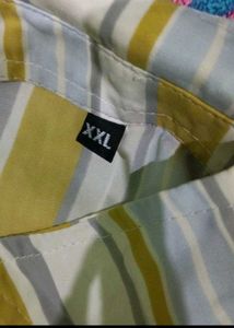 Striped Button-Down Shirt