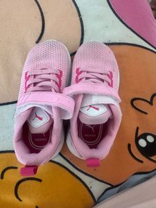 Pink Puma Sneakers for Girls