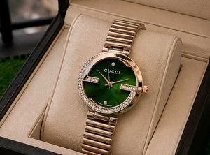 GUCCI⌚ Premium 7A Quality✨ Elegant Rose Gold Stain
