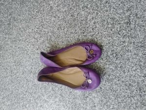Authentic Tory Burch Purple Ballet Flats