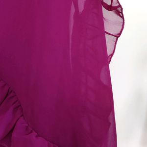 Trenyol Ruffled Shift Dress New