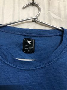 Insport Blue Long Sleeve T Shirt
