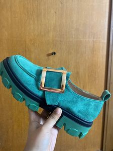 Green Loafer Size 39