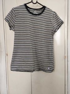 Striped Crew Neck T-Shirt
