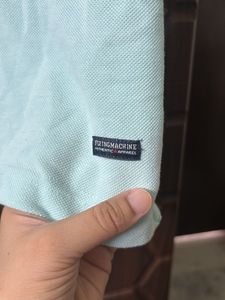 Light Blue Flying Machine Polo T-Shirt