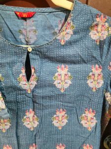 Floral Print Kurta