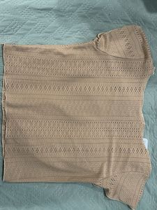 Sheer Knit Cropped Top