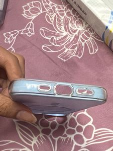 iPhone 16 Blue Case with MagSafe