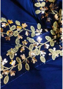 Designer gown Saree with Border