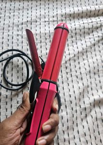 Nova 2in 1 Ceramic Hair straightener and curler