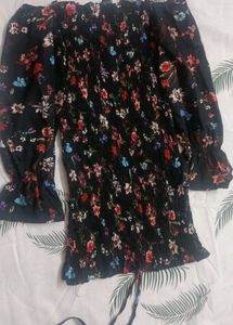 Bodycon Floral Dress