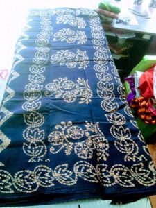Sungudi double cross bathik sarees