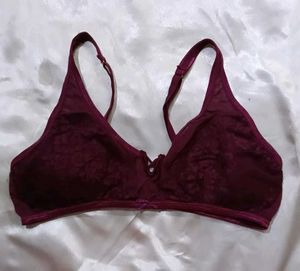 Burgundy Everyday Bra