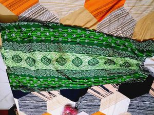 Bohemian Green Maxi Dress
