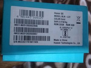 PRICE DROP!Honor6x Damaged Phone No Battery