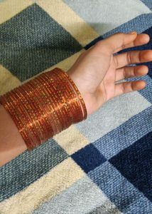 Sparkling Set of Traditional Bangles