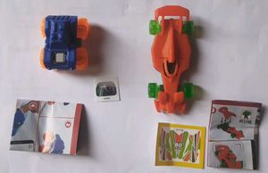 Kinder Joy Racing Cars ( Set of 2)