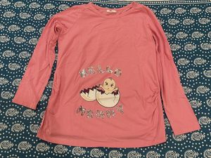 "Hello Mommy" Long Sleeve Top