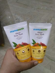 Mamaearth Ubtan Face Wash (2x50ml)