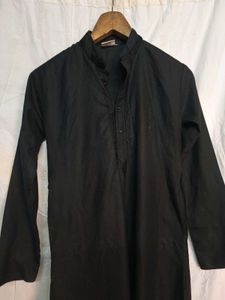 Classic Black Pathani kurta