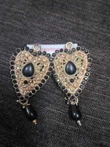 Heart Dangle Earrings