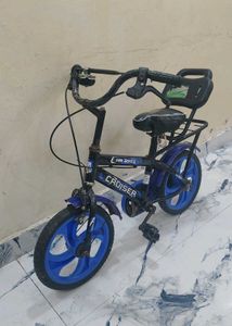 Blue Kids Cruiser Bike