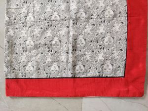 Cotton Printed With Lace Border Dupatta