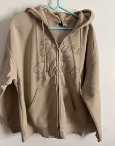 H&M Oversized Zip-Up Hoodie