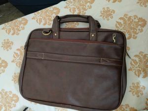 New Leather laptop bag