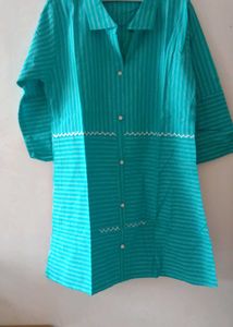 shirt style kurti