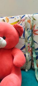 Cute Coral Teddy Bear Plush Toy